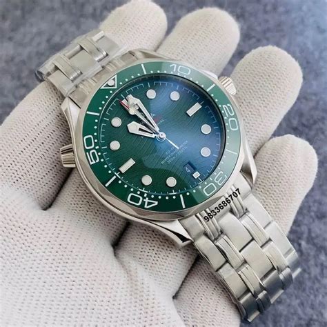 omega watches green size